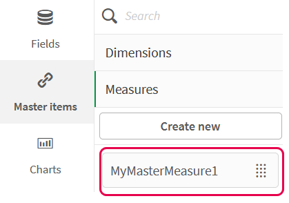 Variable für Master-Kennzahl erstellen.