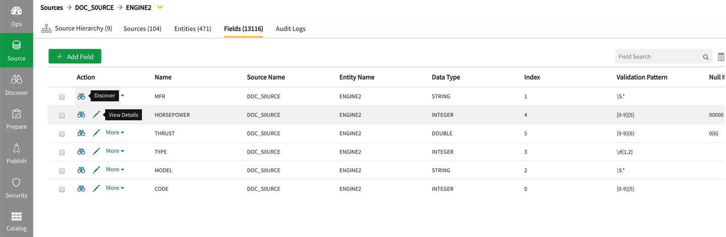 View external object in source module