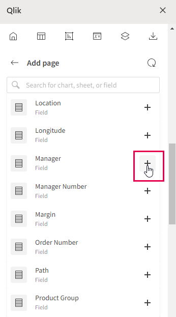 Expanding the 'Fields' section of the 'Add level' workflow, select a field to use for the level