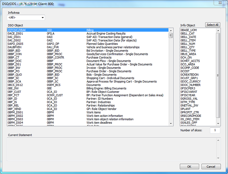 Example image of InfoAreas with InfoArea set to <All>