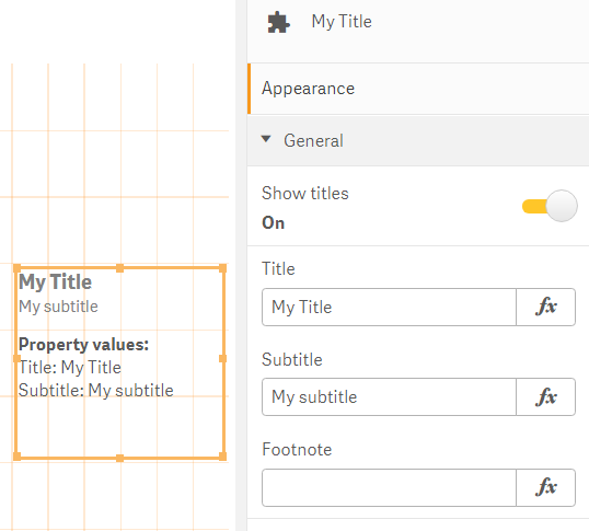 Example extension with multiple custom text fields