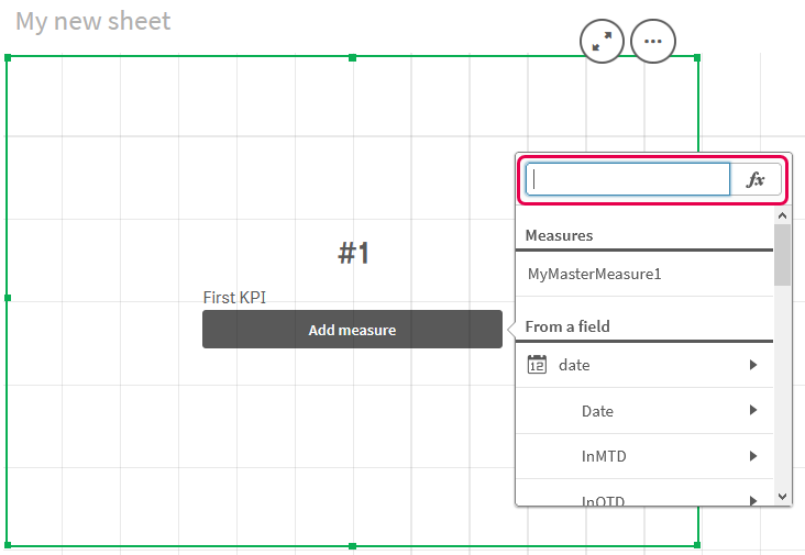 Open expression editor.