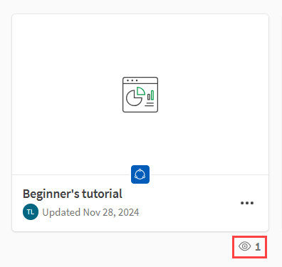 Le metriche di visualizzazione su un'app mostrano un unico visualizzatore negli ultimi 28 giorni.