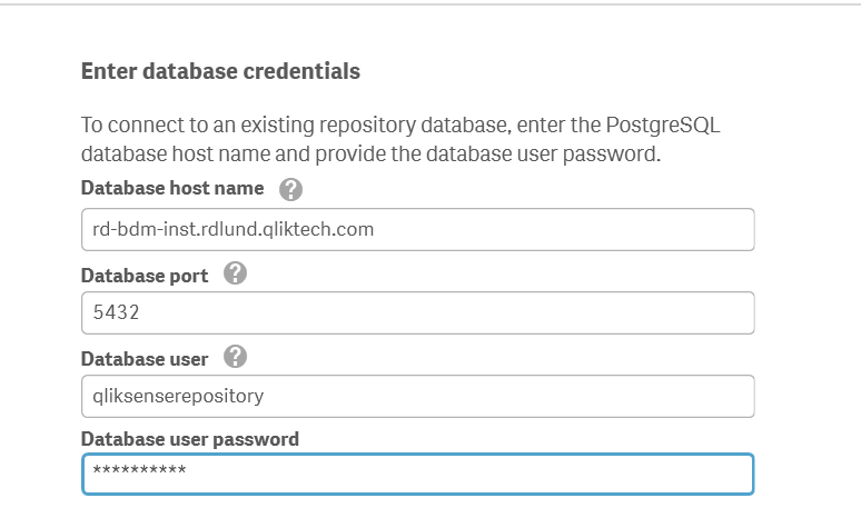 Installer window to join a node