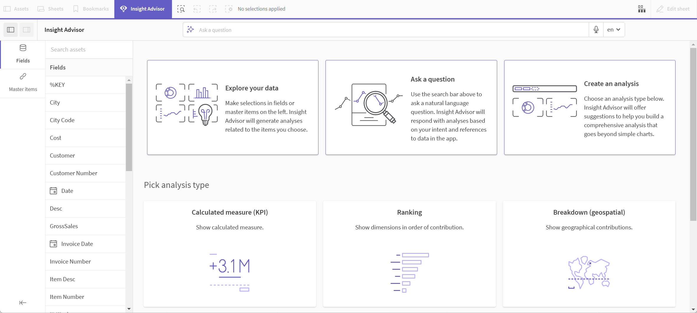 Insight Advisor.