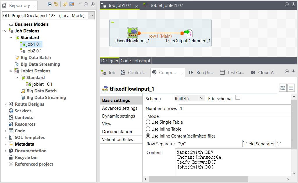 Pushing the changes to the remote repository.