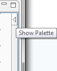 Show palette button.