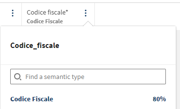 新しい正規表現ベースのセマンティックタイプが追加された状態。