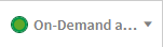 On-demand 应用程序导航链接，指示器显示您现在可以生成 On-demand 应用程序